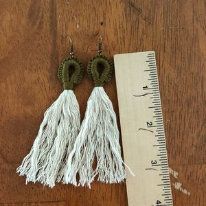 handmade Jewelry - Boho fringe tassel earrings handmade Jewelry - Boho fringe tassel earrings